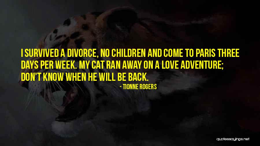 Divorce Funny Quotes By Tionne Rogers