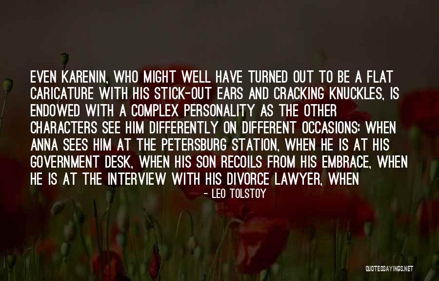 Divorce Lawyer Quotes By Leo Tolstoy