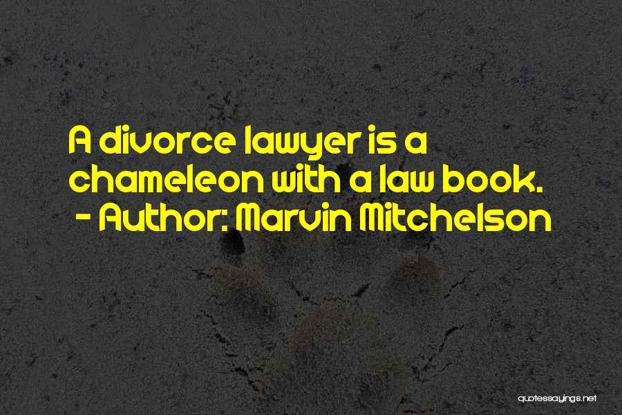 Divorce Lawyer Quotes By Marvin Mitchelson