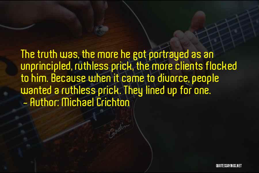 Divorce Lawyers Quotes By Michael Crichton