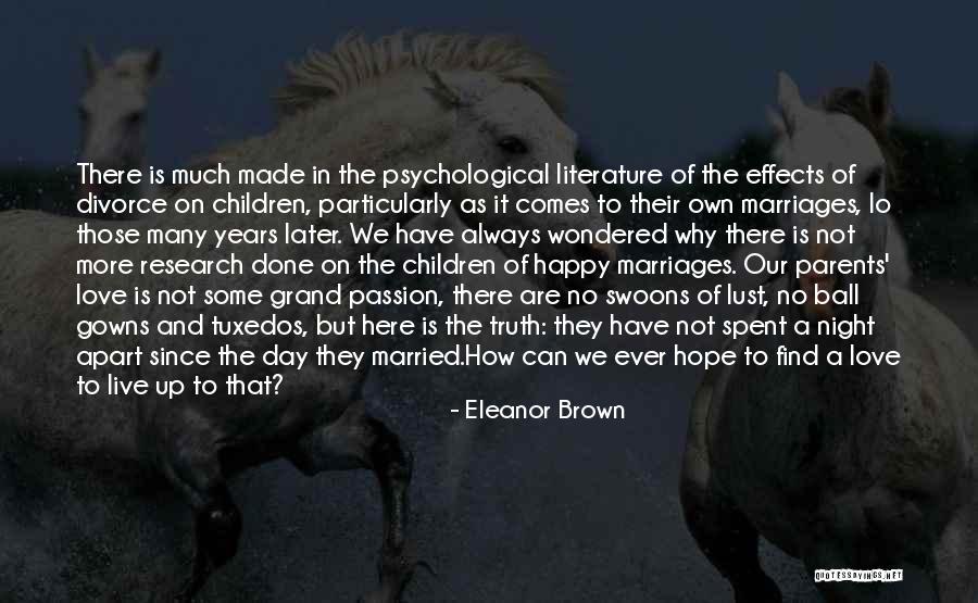 Divorce Parents Quotes By Eleanor Brown