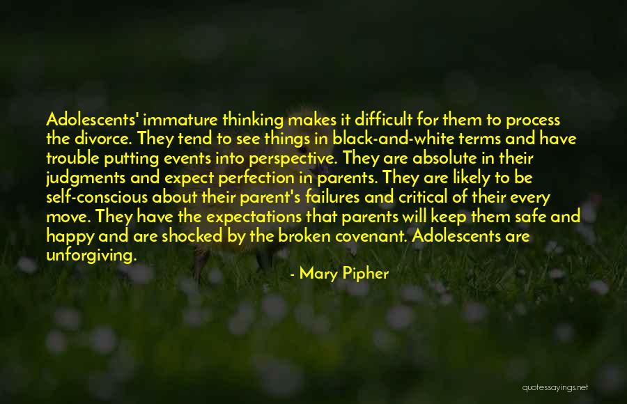 Divorce Parents Quotes By Mary Pipher