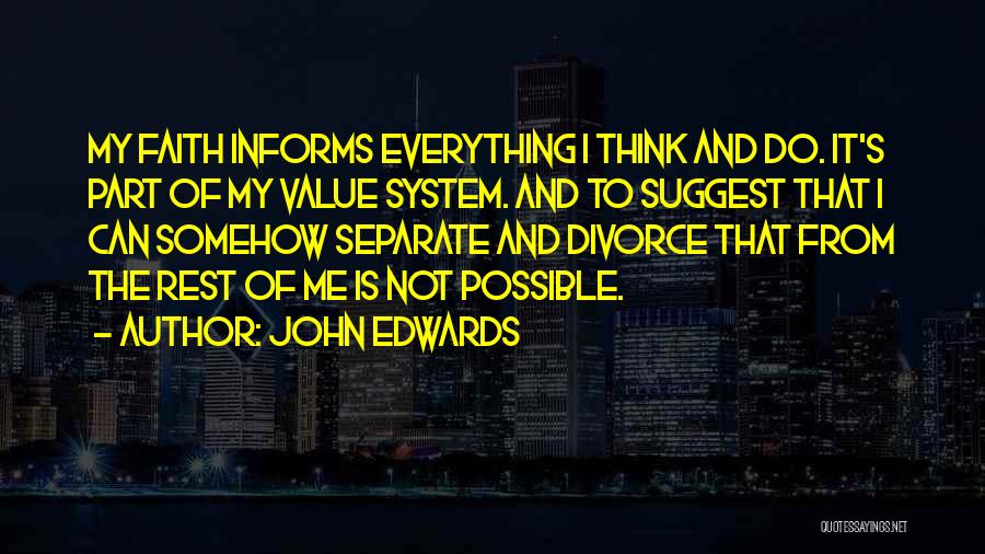 Divorce Quotes By John Edwards
