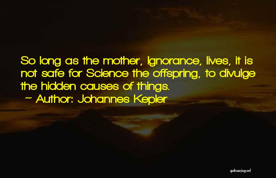 Divulge Quotes By Johannes Kepler