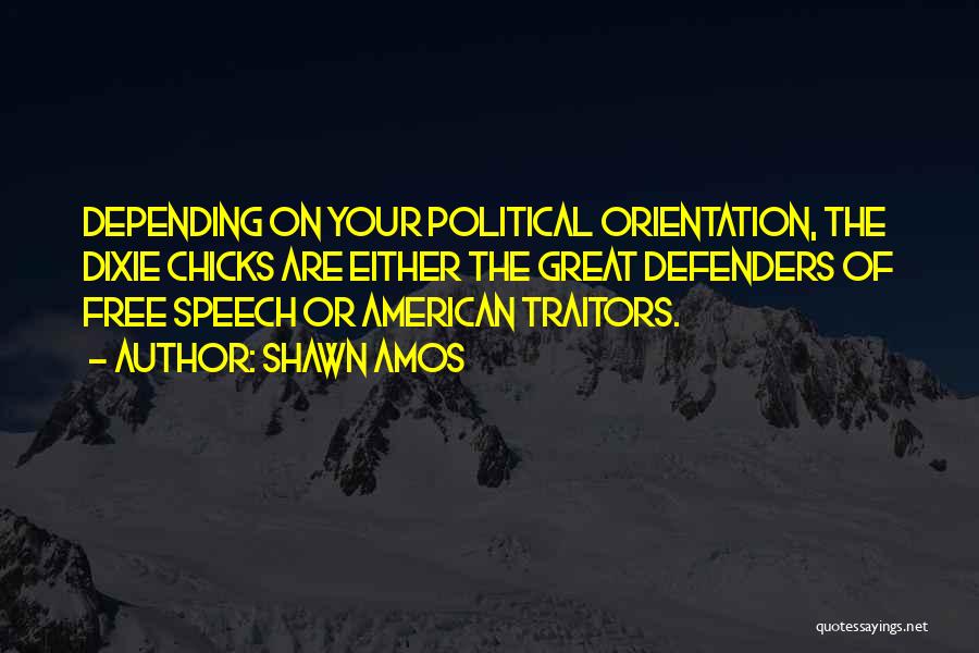 Dixie Chicks Political Quotes By Shawn Amos