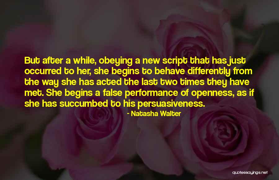 Diyez Nedir Quotes By Natasha Walter Diyez Nedir Quotes By Natasha Walter