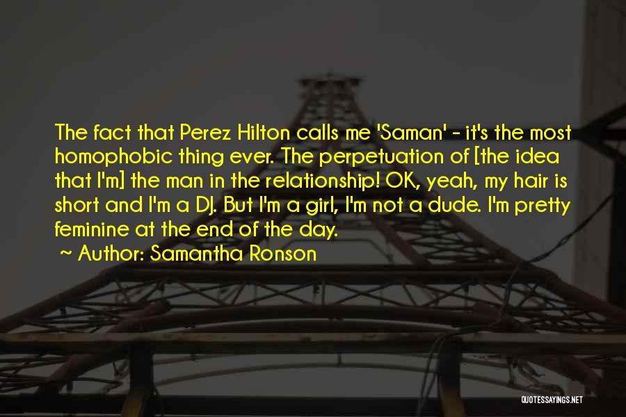 Dj Day Quotes By Samantha Ronson