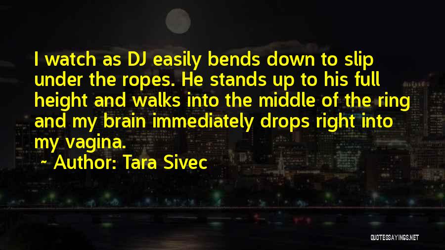 Dj Drops Quotes By Tara Sivec