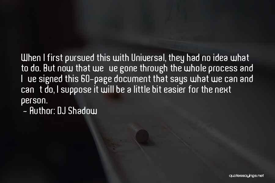 DJ Shadow Quotes 1532250