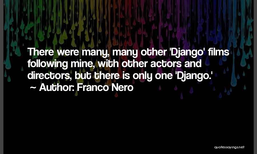 Django Quotes By Franco Nero
