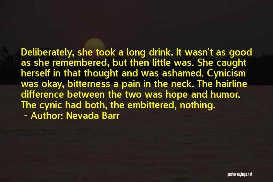 Dkarndtcpa Quotes By Nevada Barr