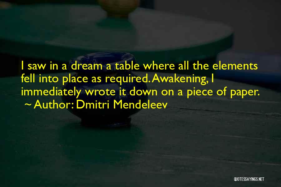 Dmitri Mendeleev Quotes 234410