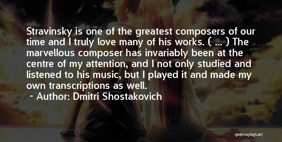 Dmitri Shostakovich Quotes 1822666
