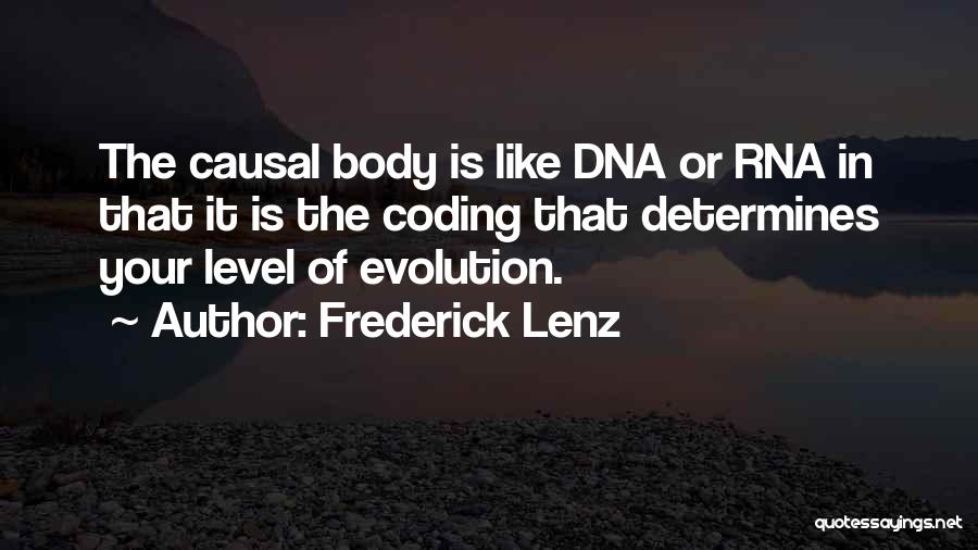 Dna Quotes By Frederick Lenz