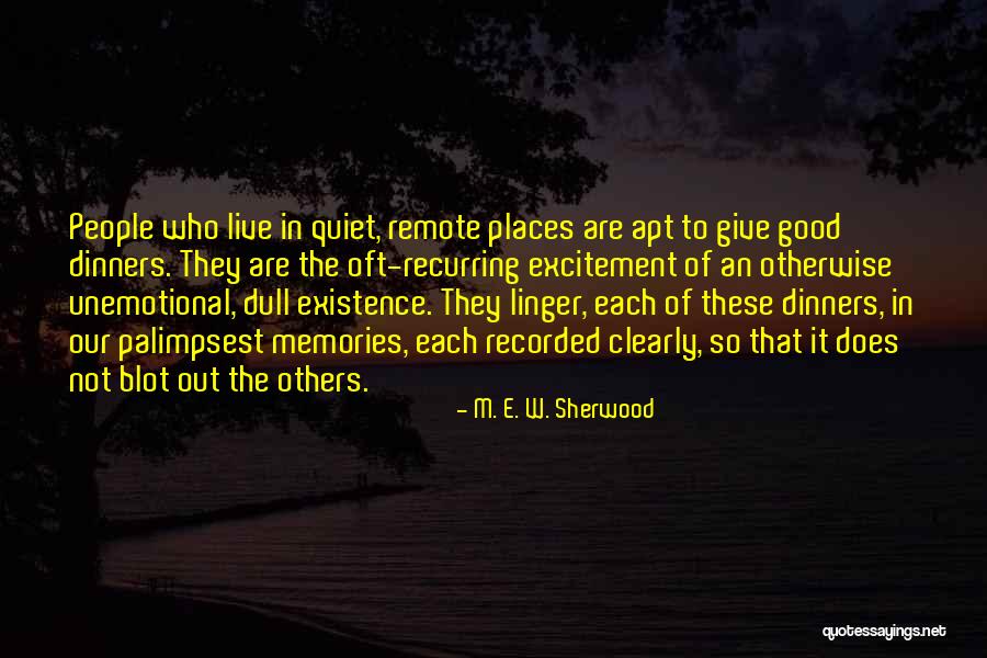 Dndmg Quotes By M. E. W. Sherwood Dndmg Quotes By M. E. W. Sherwood