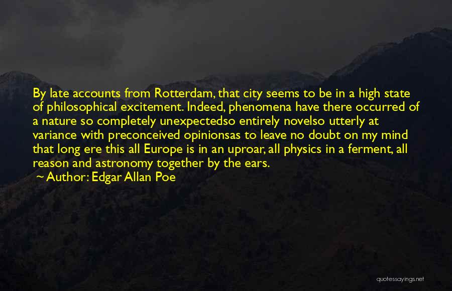 Dnmt Mechanism Quotes By Edgar Allan Poe