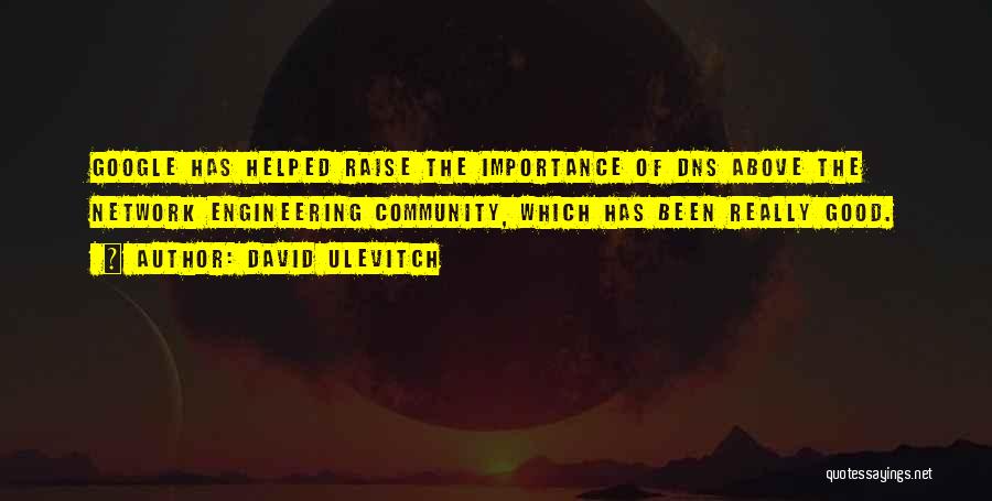 Dns Quotes By David Ulevitch