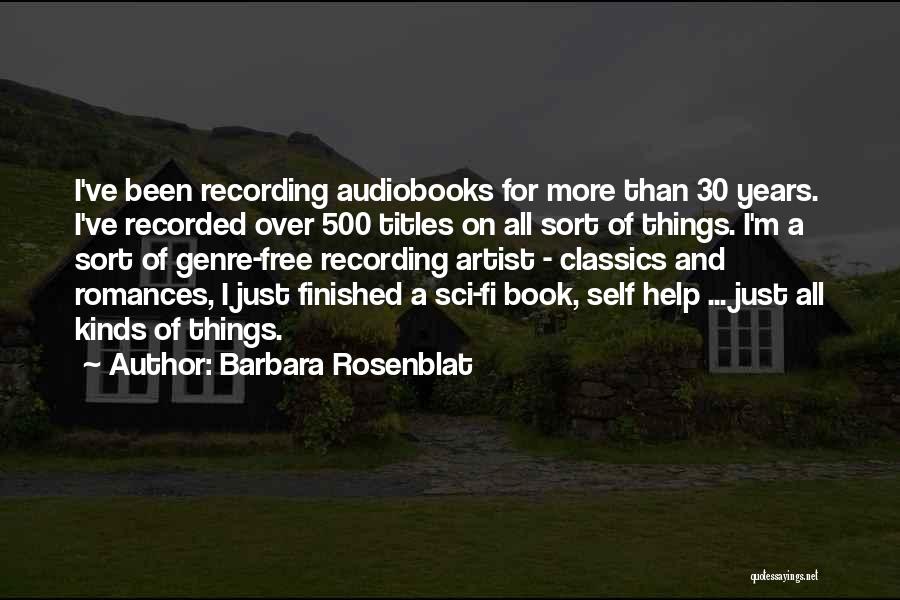 Do Book Titles Have Quotes By Barbara Rosenblat