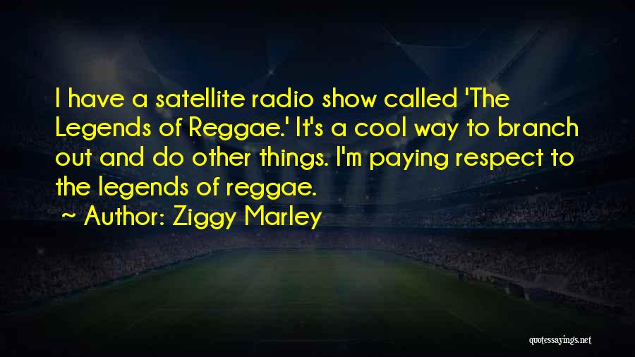 Do Cool Things Quotes By Ziggy Marley