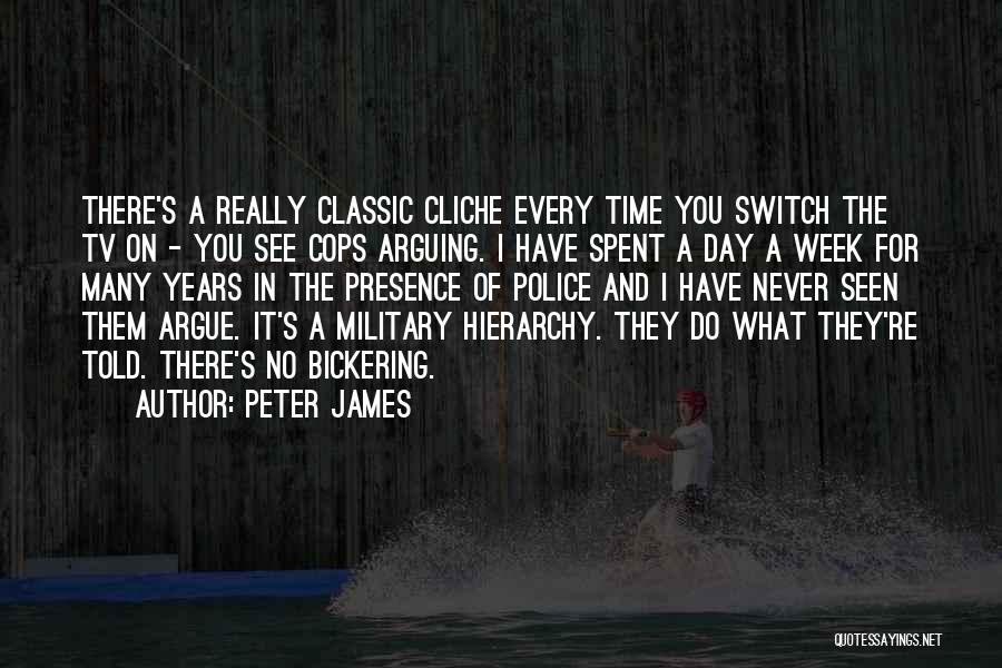 Do Cops Have Quotes By Peter James