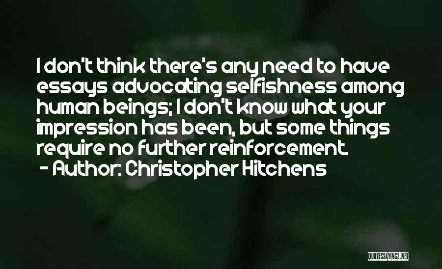 Do Essays Need Quotes By Christopher Hitchens