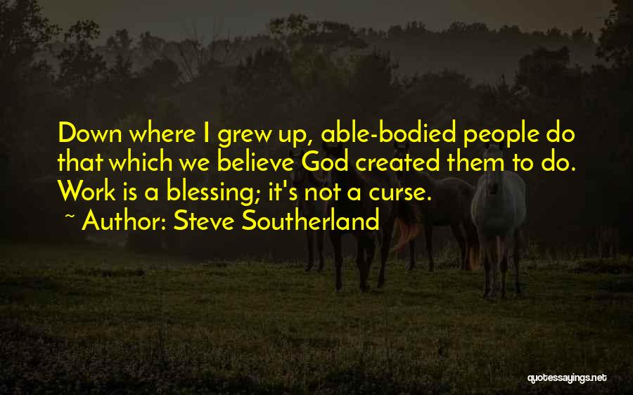 Do God's Work Quotes By Steve Southerland