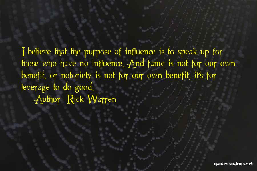 Do Good Have Good Quotes By Rick Warren