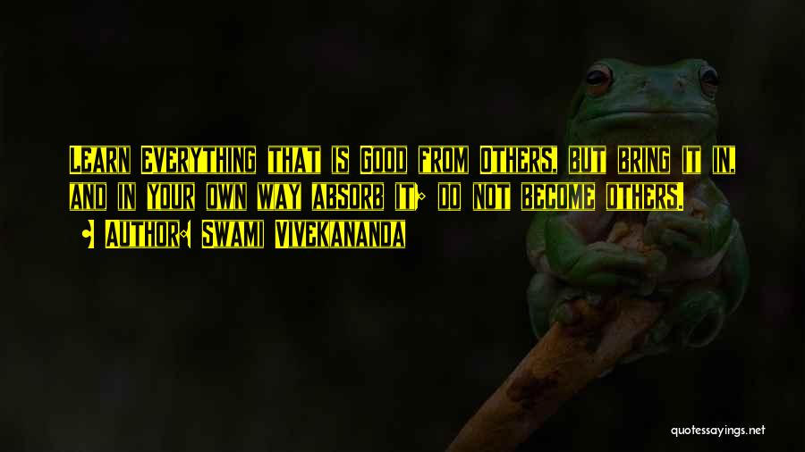 Do Good Others Quotes By Swami Vivekananda