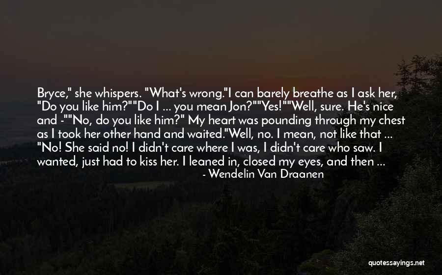 Do I Like Him Quotes By Wendelin Van Draanen