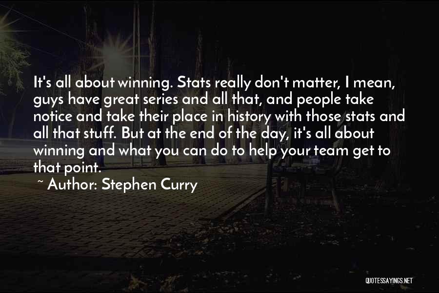 Do I Really Matter Quotes By Stephen Curry