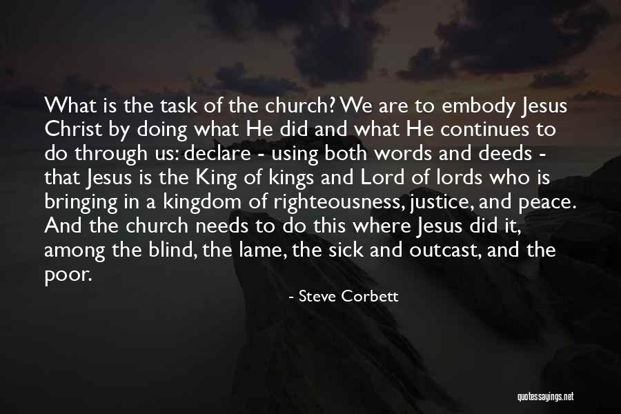 Do Justice Quotes By Steve Corbett