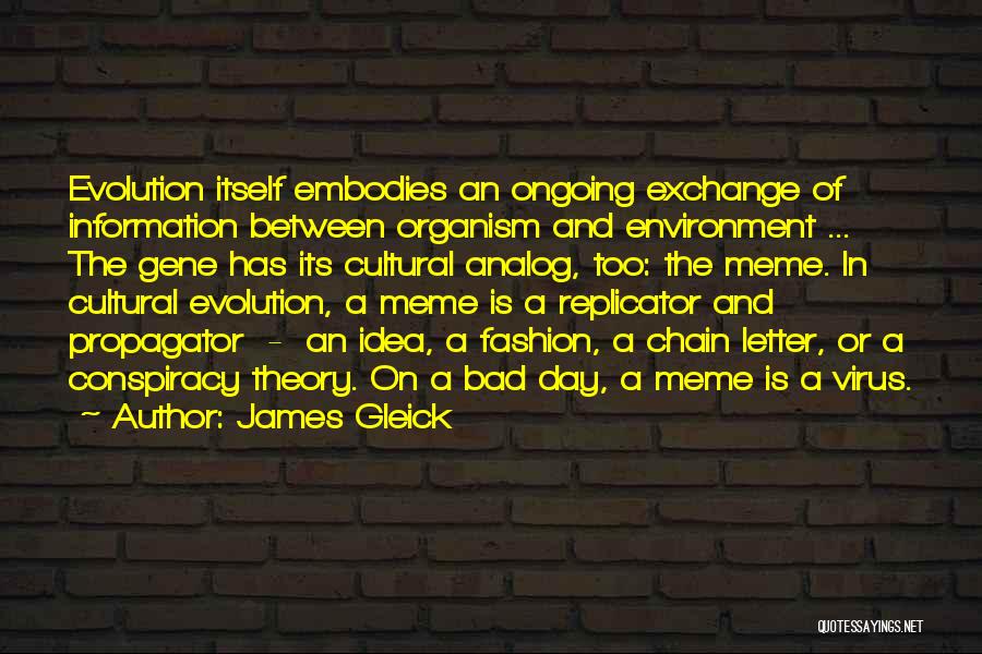 Do Meme Quotes By James Gleick