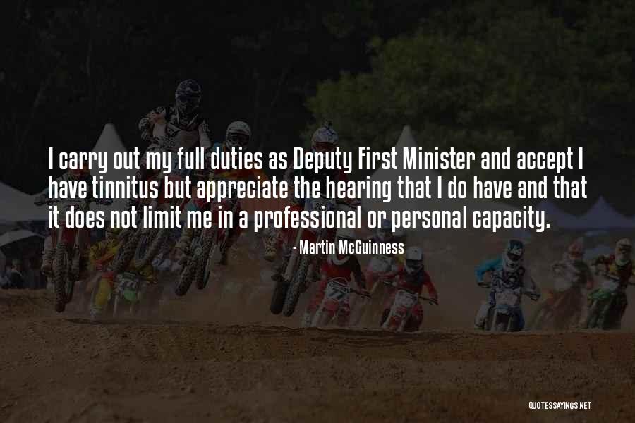 Do Not Appreciate Quotes By Martin McGuinness Do Not Appreciate Quotes By Martin McGuinness