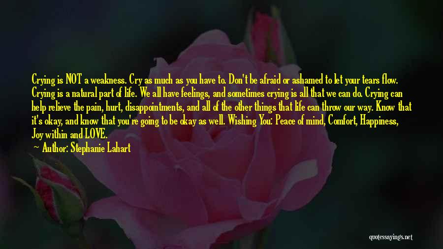 Do Not Be Afraid To Love Quotes By Stephanie Lahart