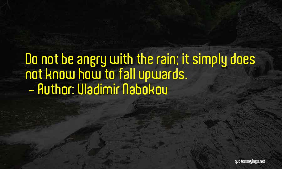 Do Not Be Angry Quotes By Vladimir Nabokov