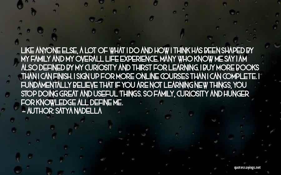 Do Not Define Me- Quotes By Satya Nadella