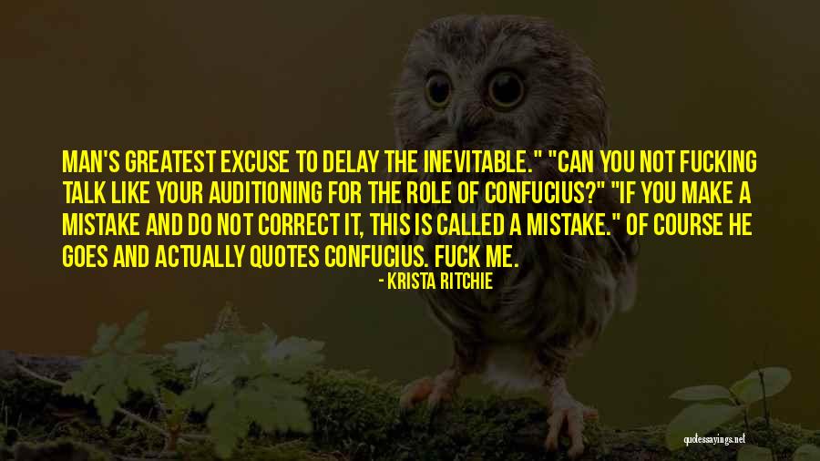 Do Not Delay Quotes By Krista Ritchie