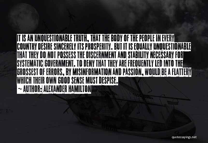 Do Not Despise Quotes By Alexander Hamilton