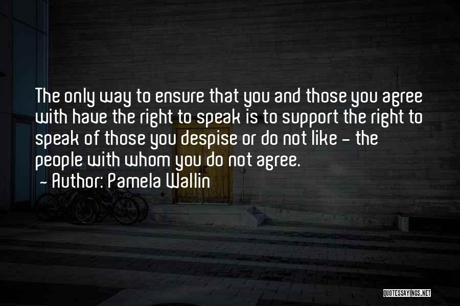 Do Not Despise Quotes By Pamela Wallin