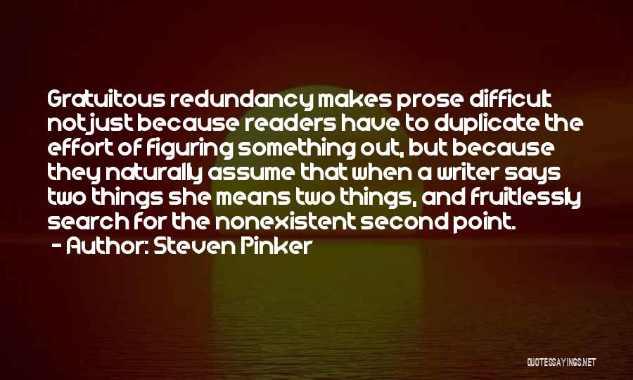 Do Not Duplicate Quotes By Steven Pinker