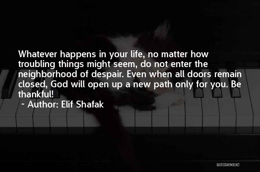 Do Not Enter Quotes By Elif Shafak