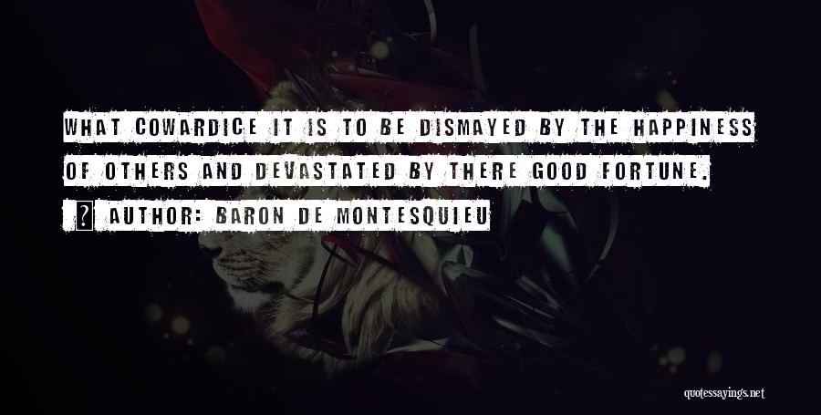 Do Not Envy Me Quotes By Baron De Montesquieu