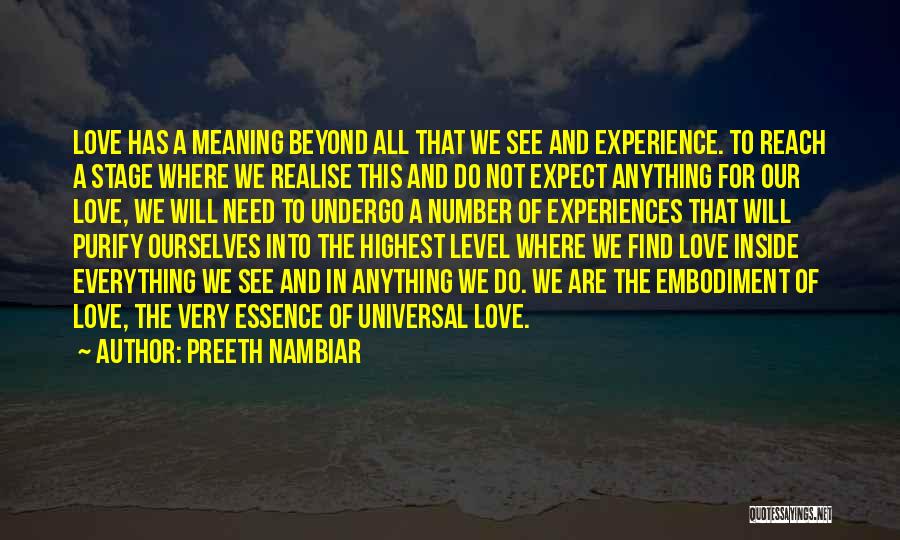 Do Not Expect Anything Quotes By Preeth Nambiar