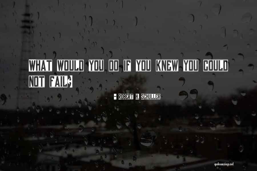 Do Not Fail Quotes By Robert H. Schuller Do Not Fail Quotes By Robert H. Schuller
