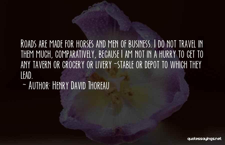 Do Not Hurry Quotes By Henry David Thoreau