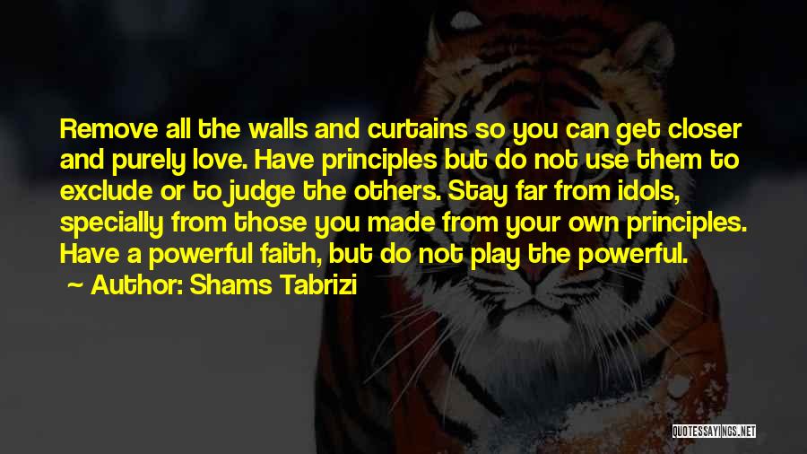 Do Not Judge Others Quotes By Shams Tabrizi