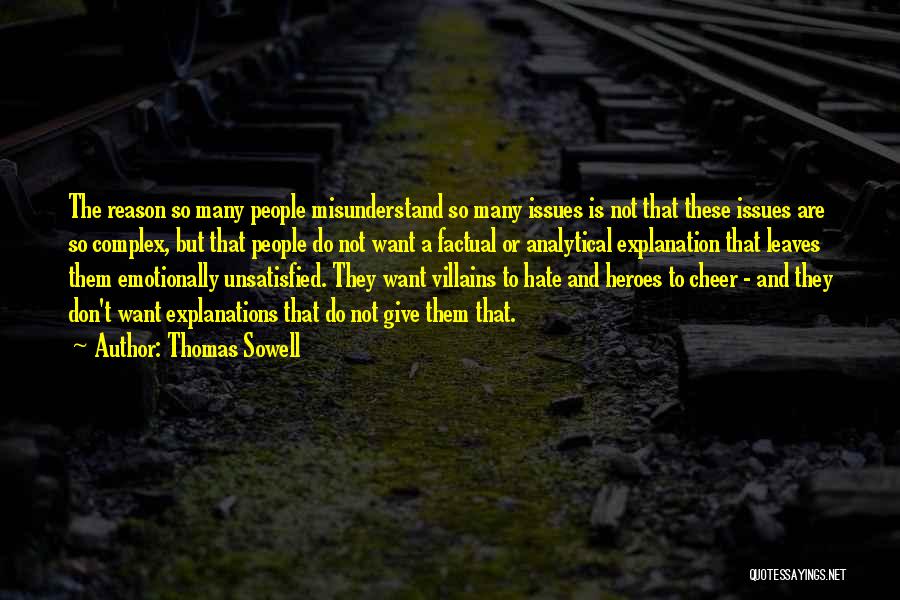 Do Not Misunderstand Quotes By Thomas Sowell