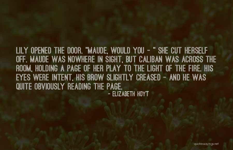 Do Not Play With Fire Quotes By Elizabeth Hoyt