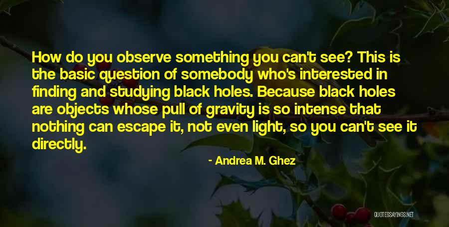 Do Not Pull Quotes By Andrea M. Ghez Do Not Pull Quotes By Andrea M. Ghez