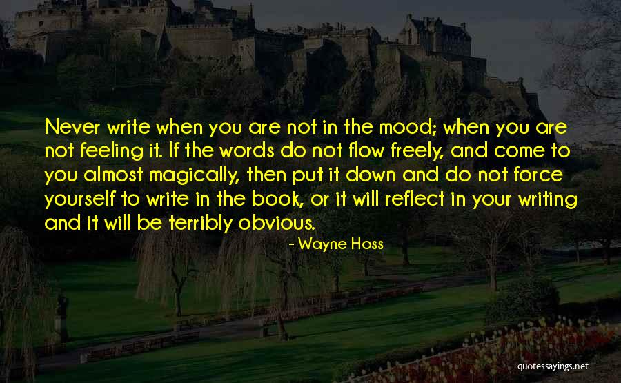 Do Not Put Yourself Down Quotes By Wayne Hoss